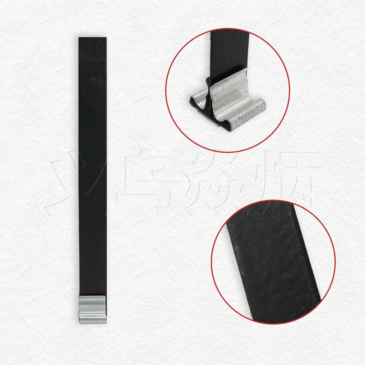 5pcs Black Wax Wooden Candle Wicks L03