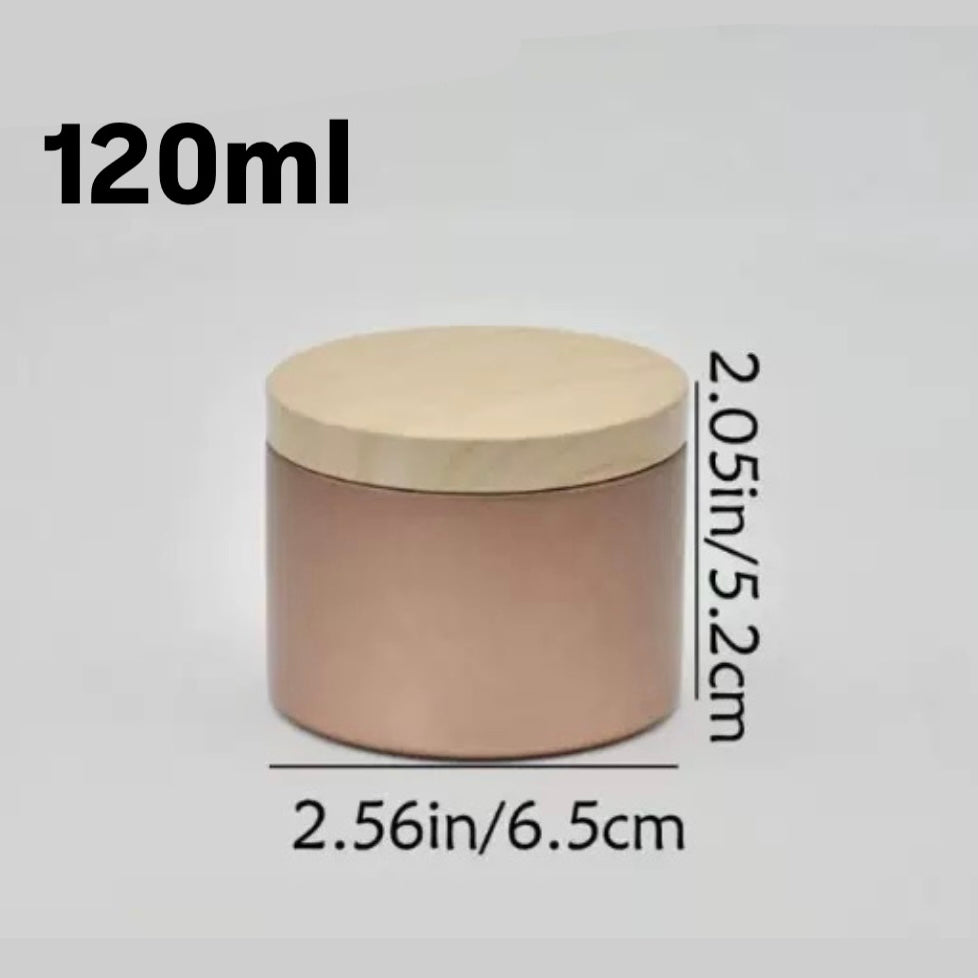 120ml-240ml Empty Candle Aluminum Tin Jar