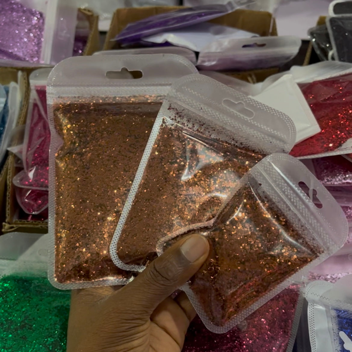 25g-100g Chunky Glitters 12a - 13e