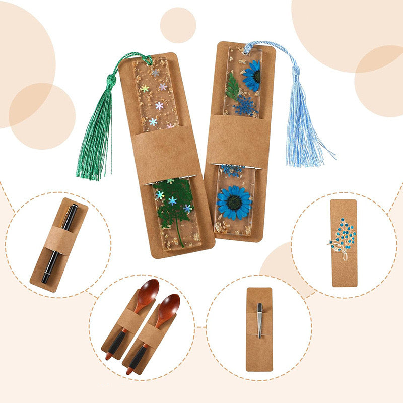 10pcs Bookmark Blank Display Cards