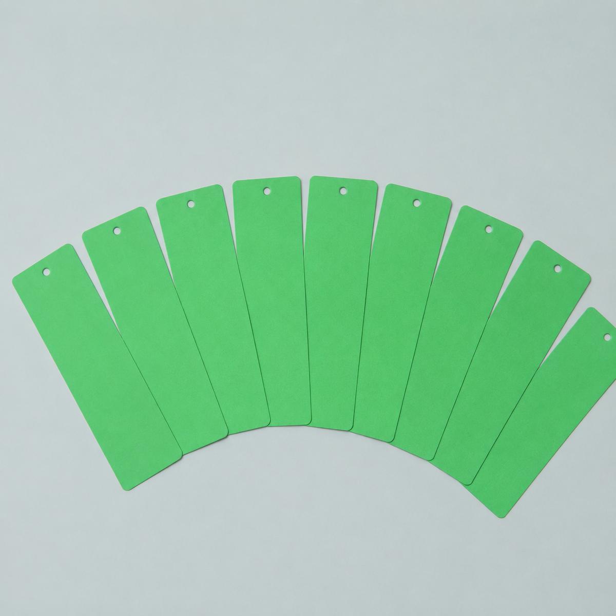 10pcs Colorful Soft Bookmark Display Cards