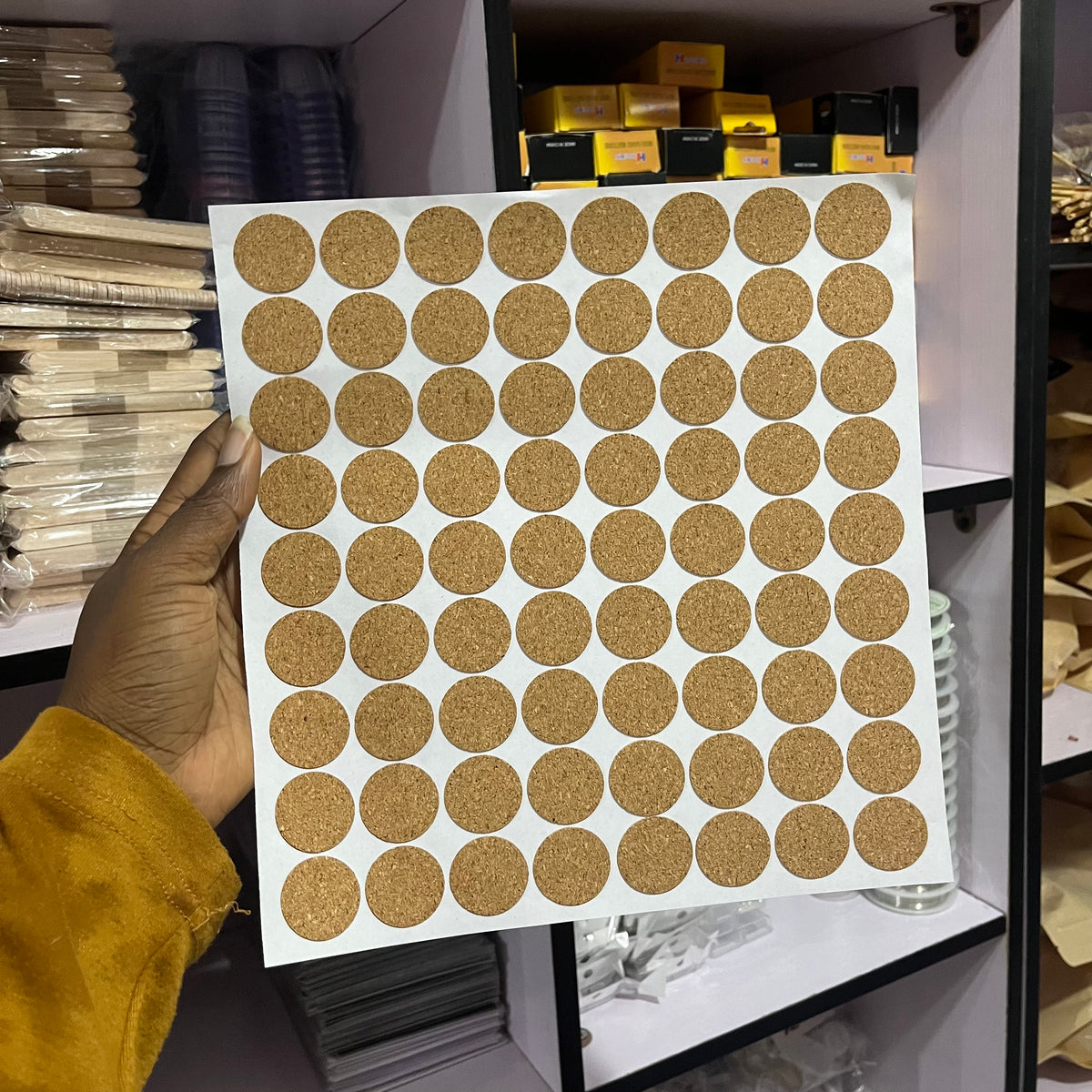 Self Adhesive Cork Pads s011