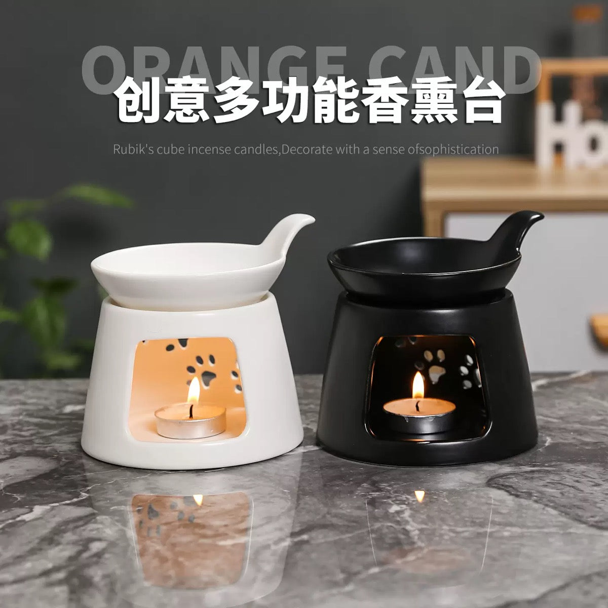 Large Wax Melt Ceramic Burner