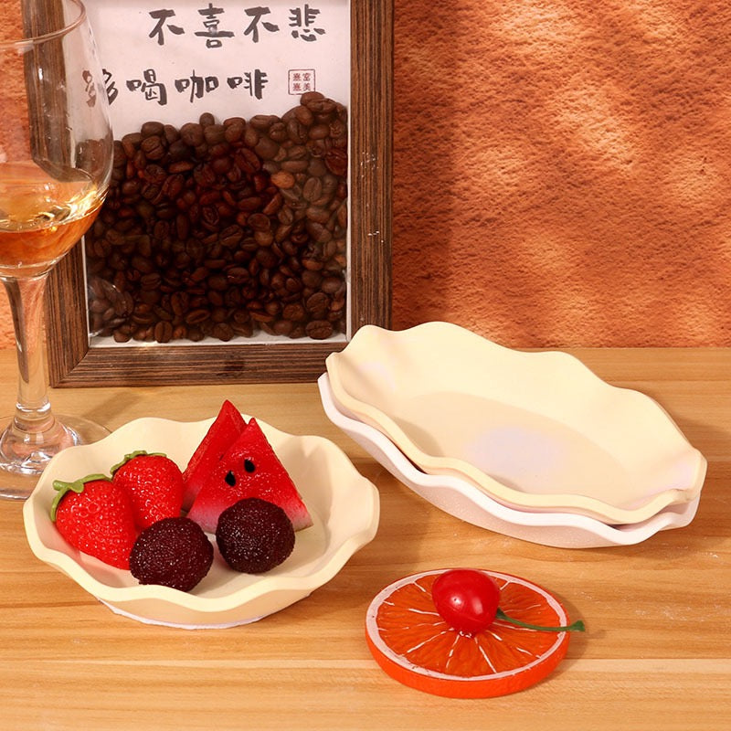 Wave Saucer Plate Silicone Mold e03