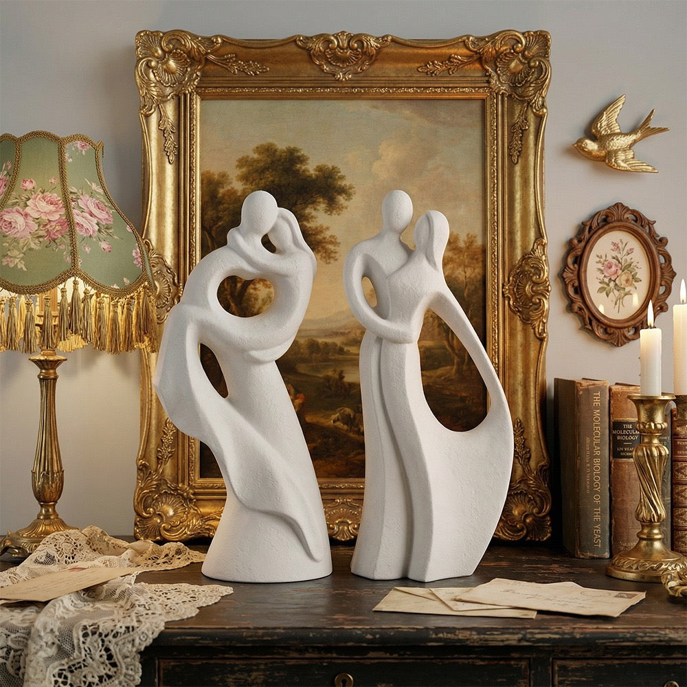 Abstract Couple Figurines Mold
