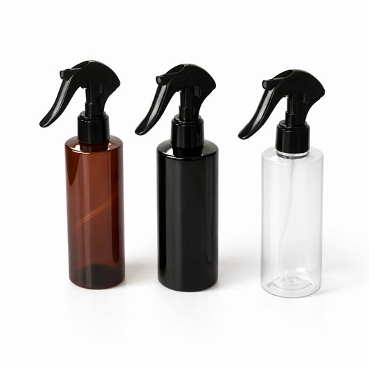 250ML/500ML Flat Shoulder Empty Plastic Spray Bottle. (Slim Trigger)
