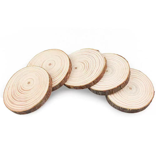 Wood Log Cut Props Tray