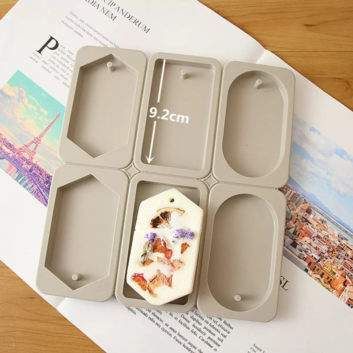 Aromatherapy Incense Hanging Wax/Gypsum Silicone Mold L03