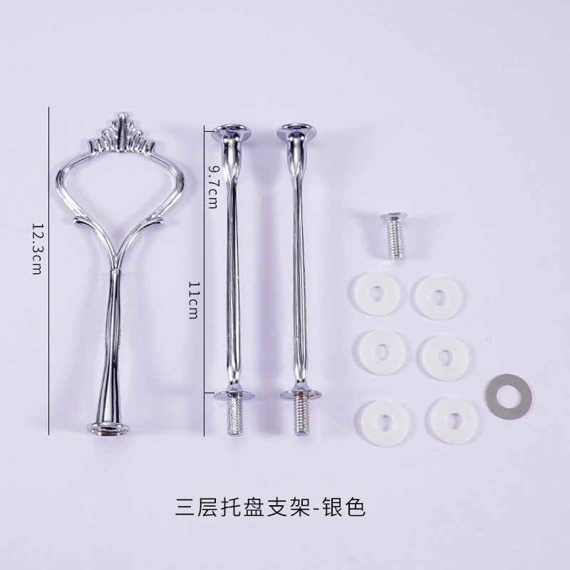 3 Tier Layer Tray Silicone Mold d014