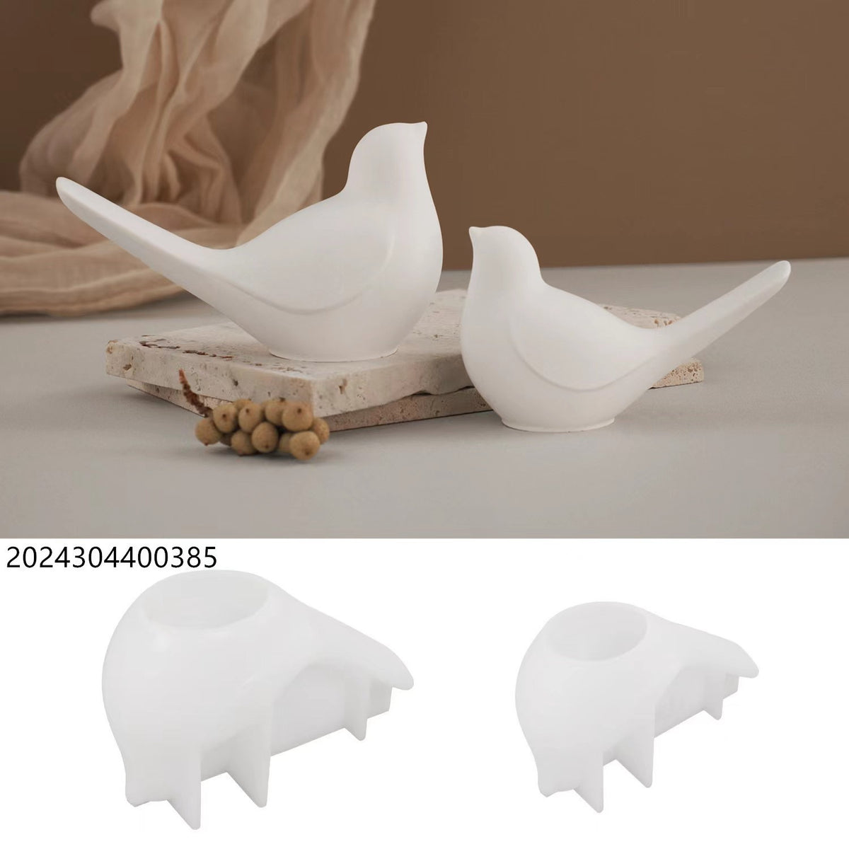 Bird Decorative Home Decor Silicone Mold i010