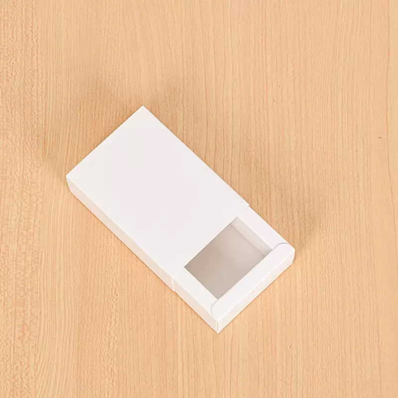5pcs Kraft Paper Slide Drawer Box