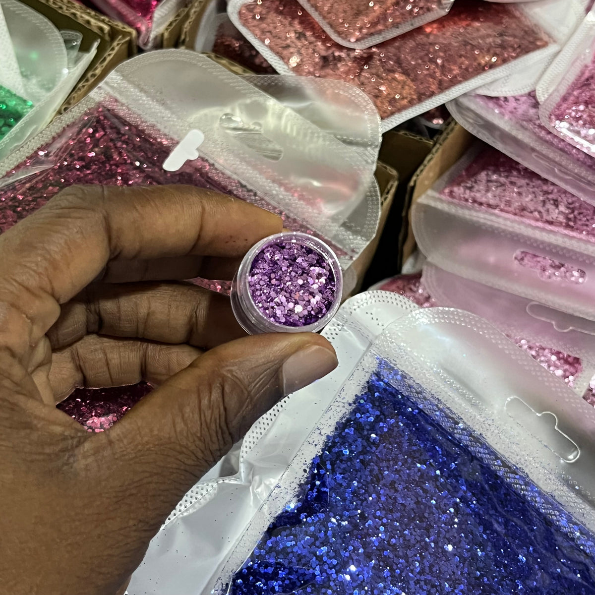 25g-100g Chunky Glitters 12a - 13e