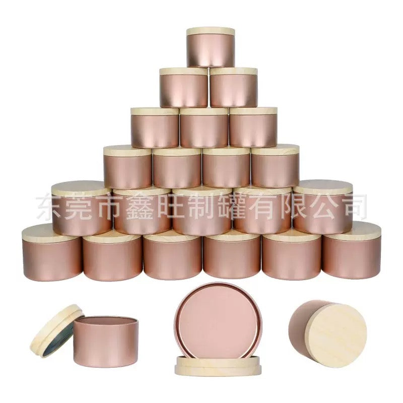 120ml-240ml Empty Candle Aluminum Tin Jar