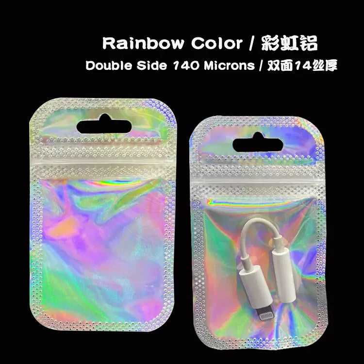 10pcs Holographic Mini Pouch