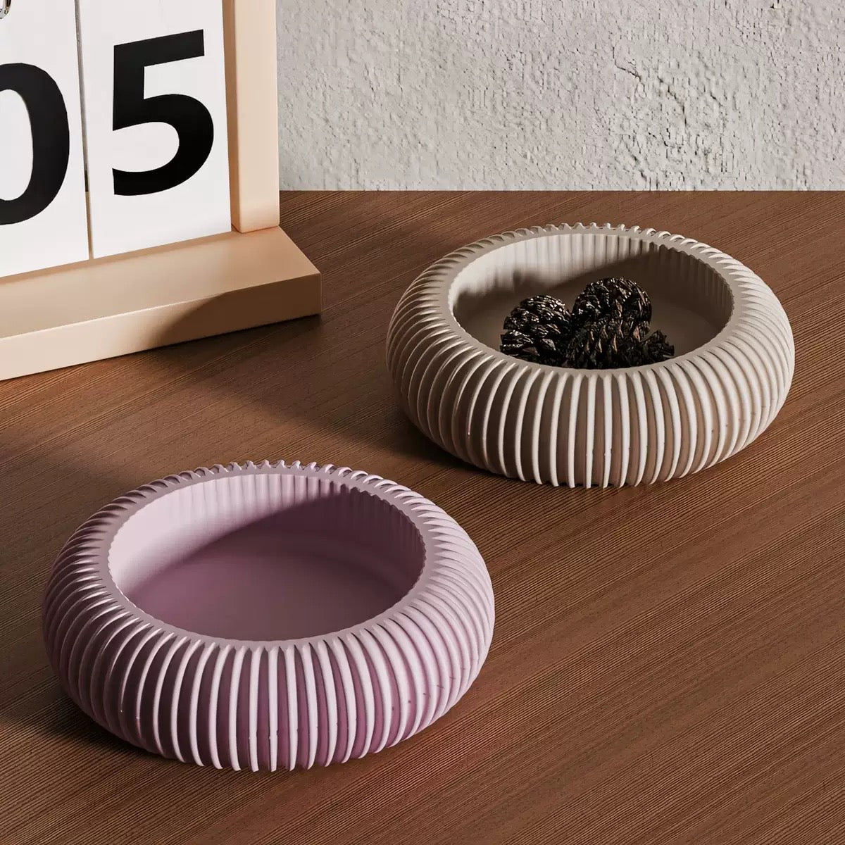 Stripped Storage Bowl Mold