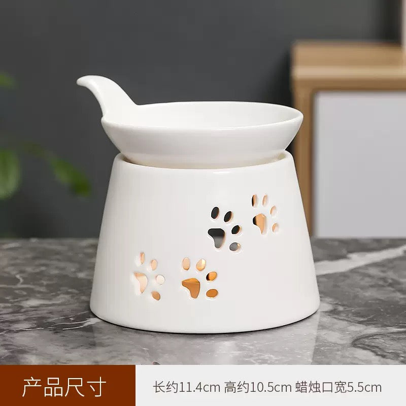 Large Wax Melt Ceramic Burner