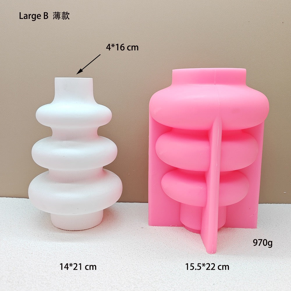 Large Orb Vase Silicone Mold i03/i09