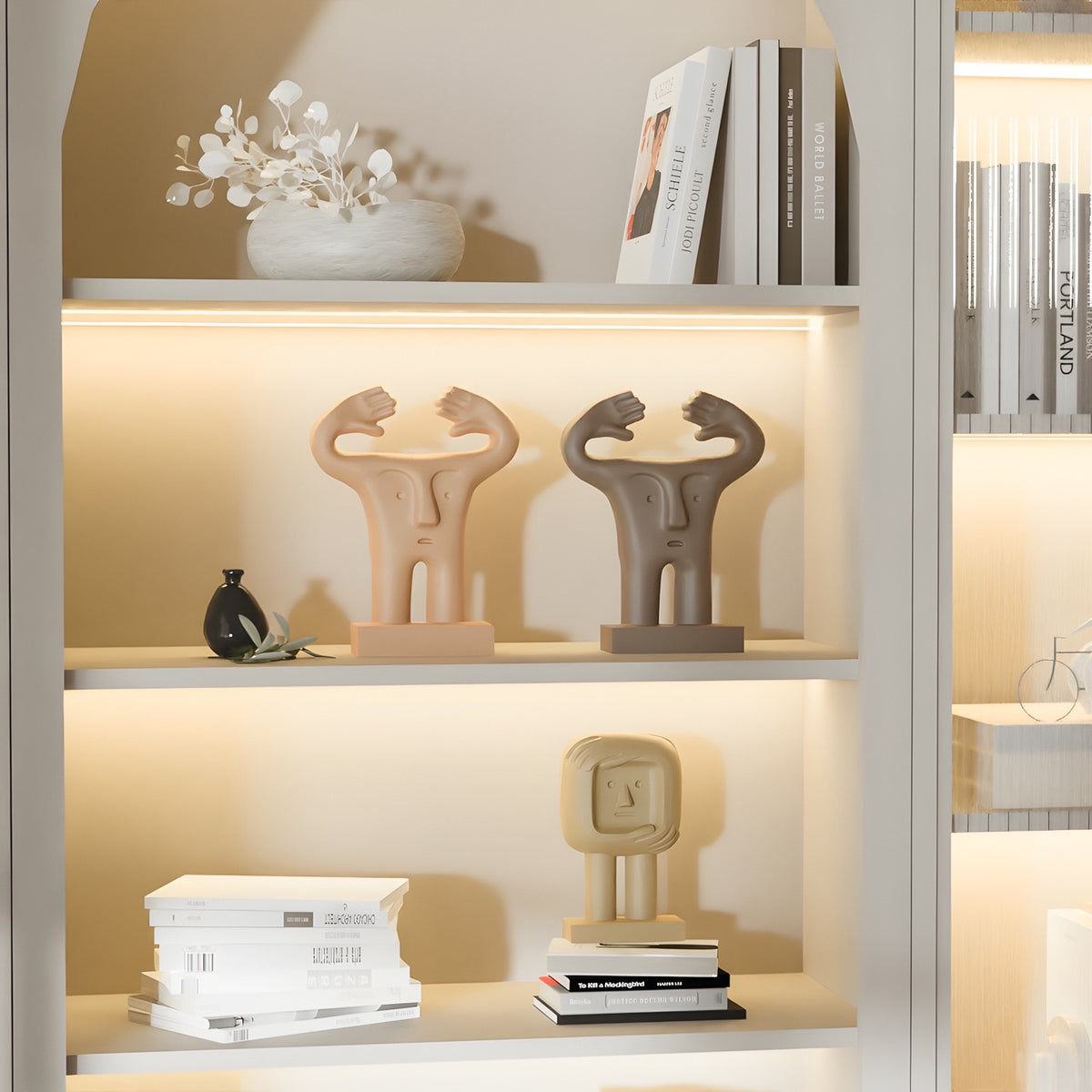 Abstract Doll Decorative Home Decor Silicone Mold i010