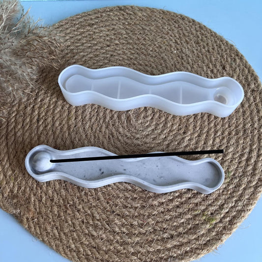 Incense Holder Silicone Mold d08