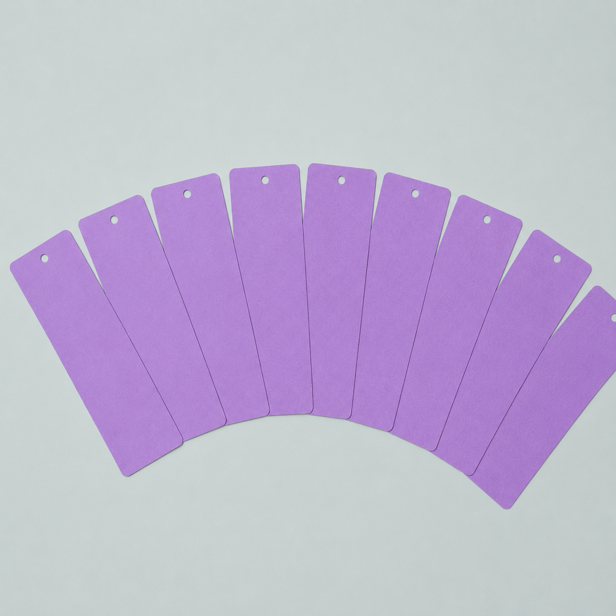 10pcs Colorful Soft Bookmark Display Cards