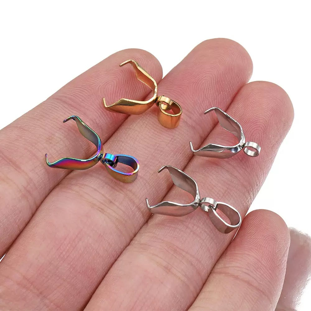 Pendant Clasps Pinch Clip 4i