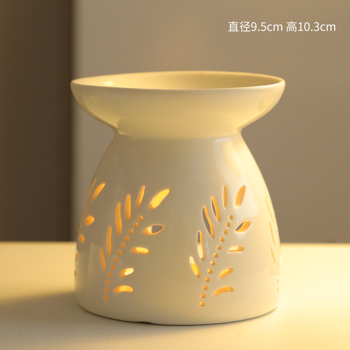 Wax Melt Ceramic Burner (9.5x10cm) L01