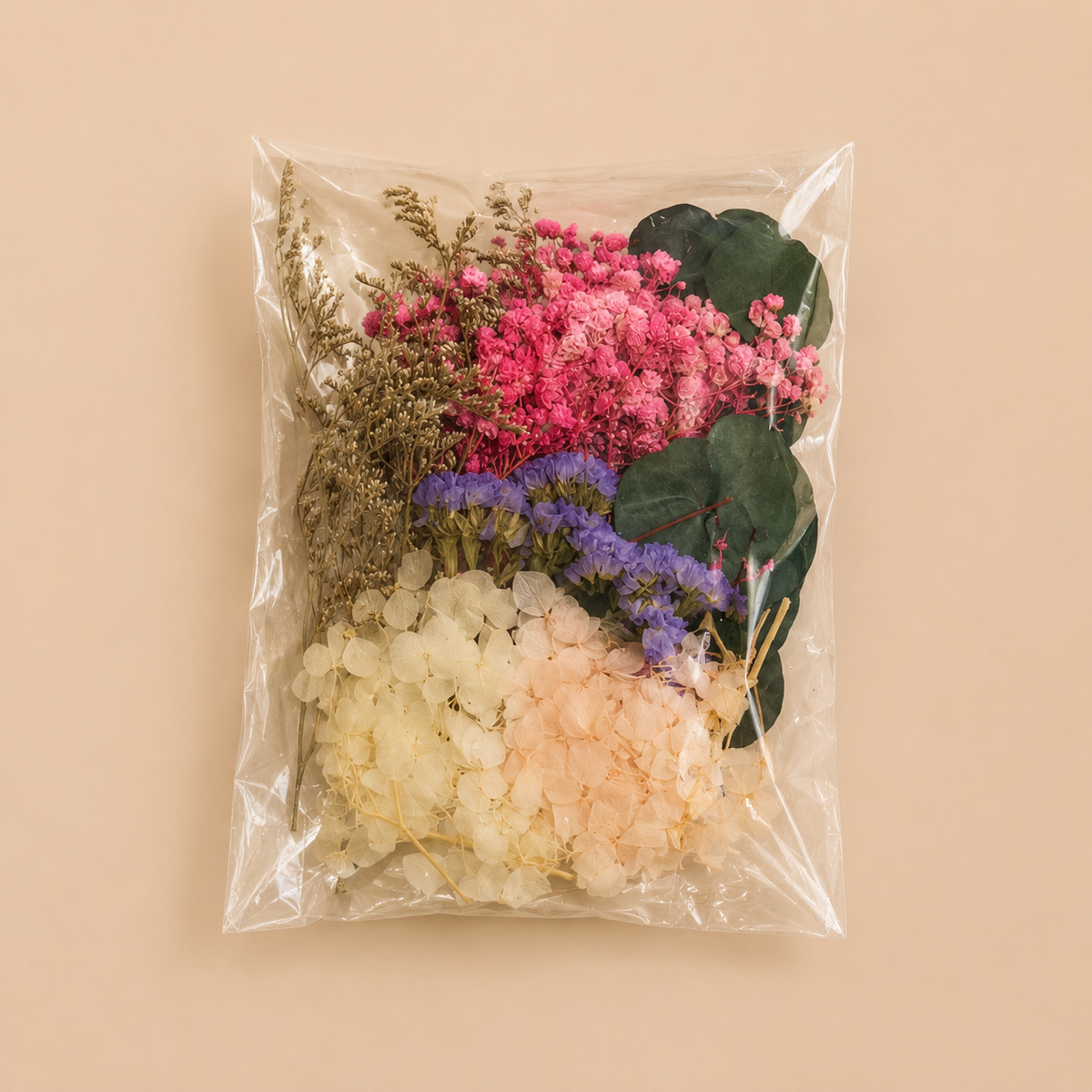 Mixed Baby's breath Dried Flowers