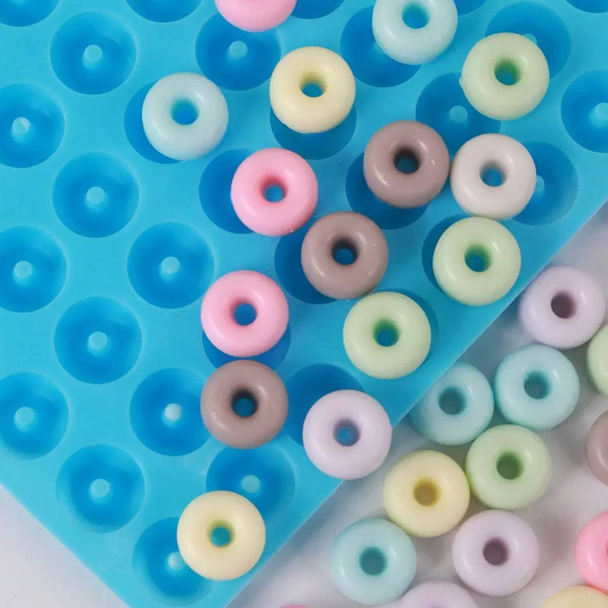 48-Piece Mini Donut Silicone Mold