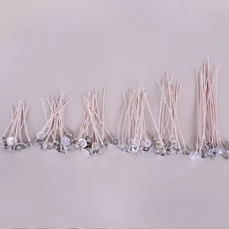 10pcs Waxed Smokeless Candle Wick