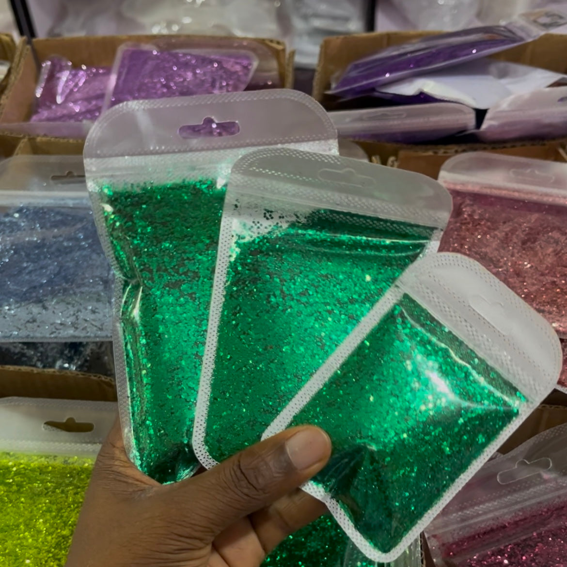 25g-100g Chunky Glitters 12a - 13e