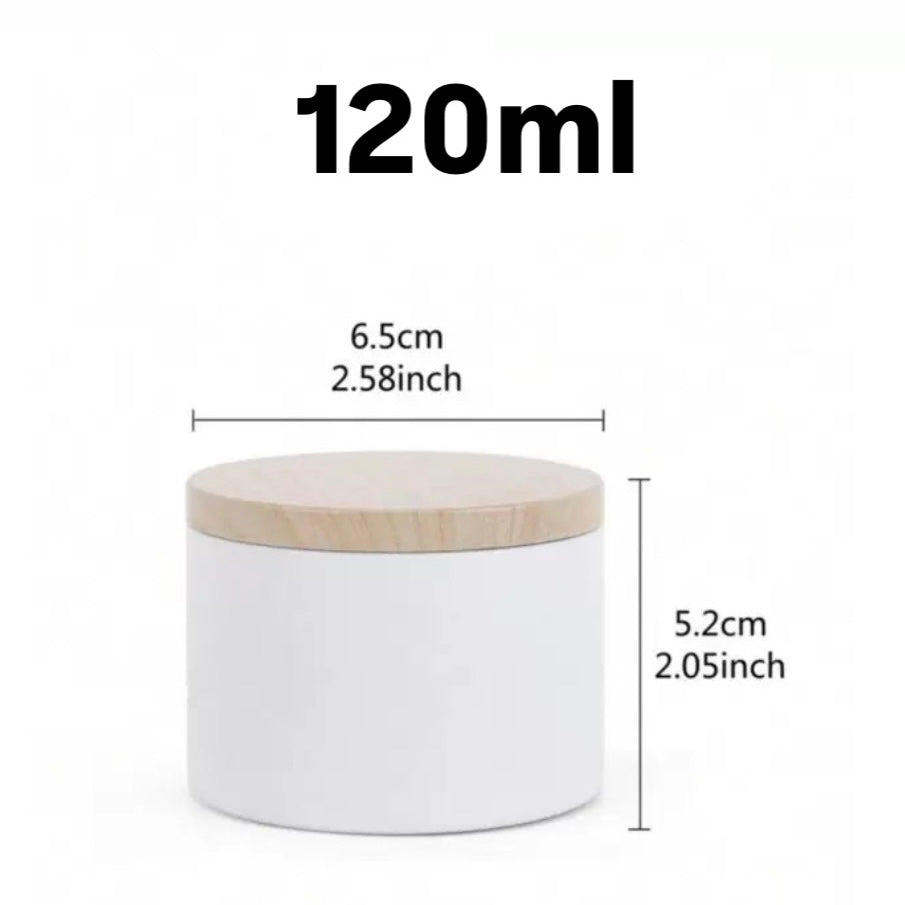 120ml-240ml Empty Candle Aluminum Tin Jar