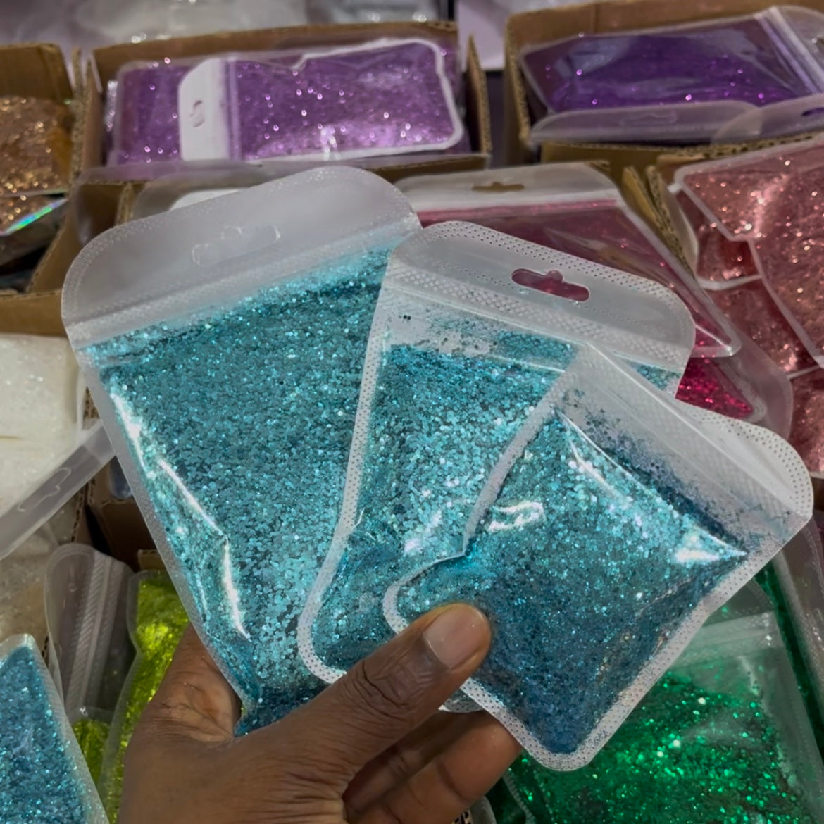 25g-100g Chunky Glitters 12a - 13e