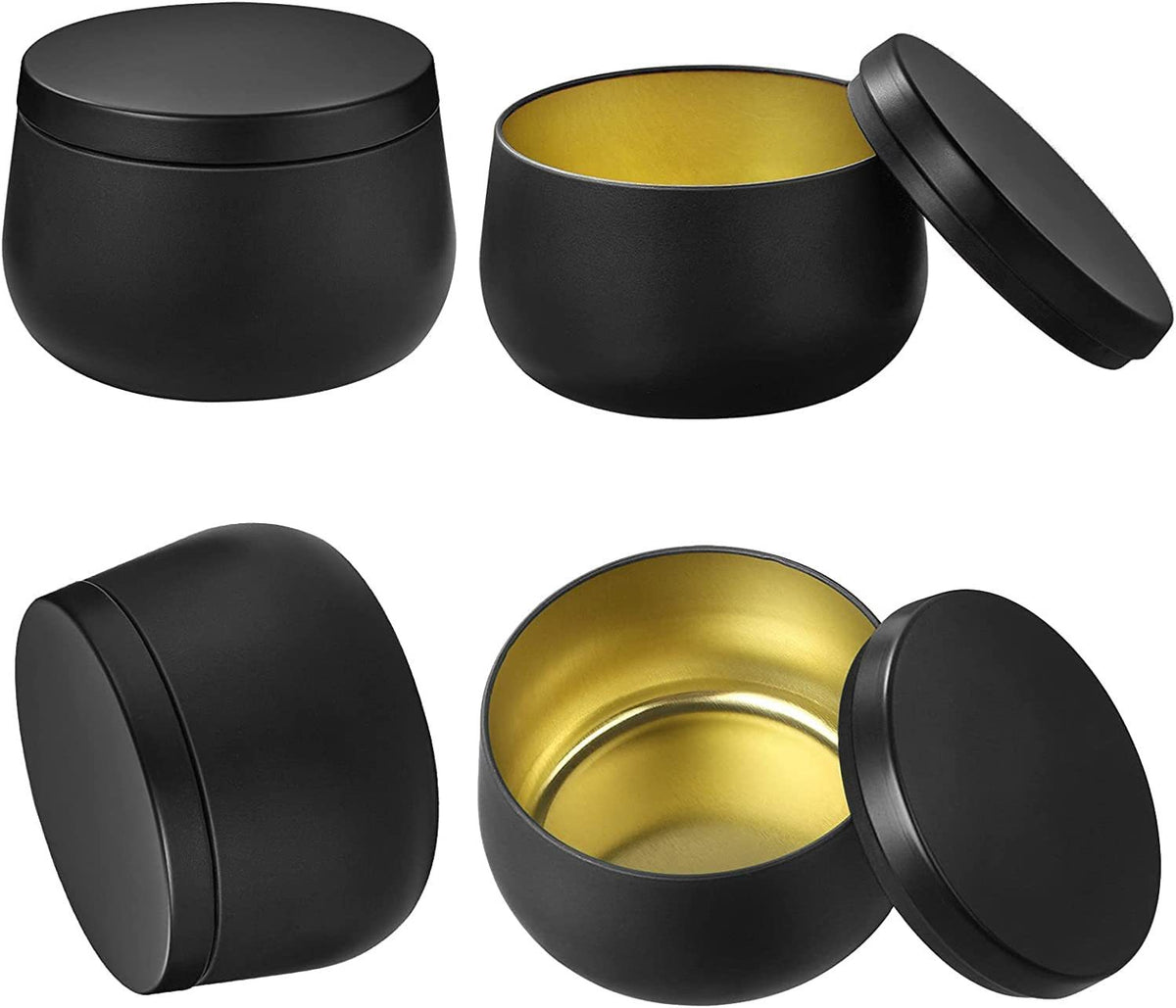 120ml-240ml Empty Round Candle Aluminum Tin Jar