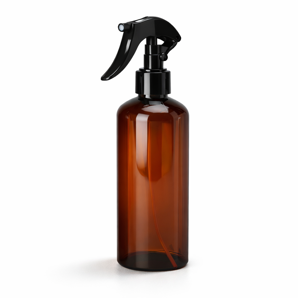 250ML/500ML Round Shoulder Empty Plastic Spray Bottle (Slim Trigger)