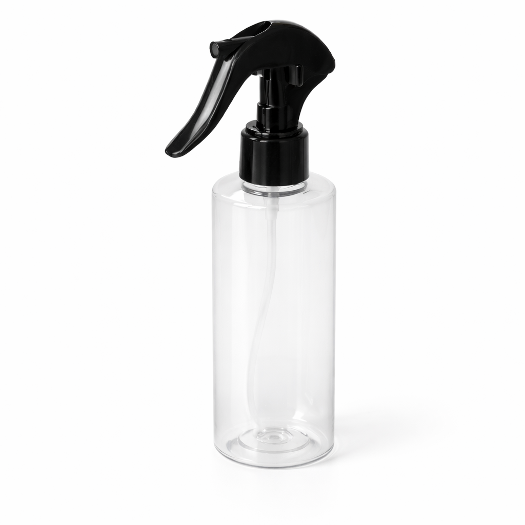 250ML/500ML Flat Shoulder Empty Plastic Spray Bottle. (Slim Trigger)
