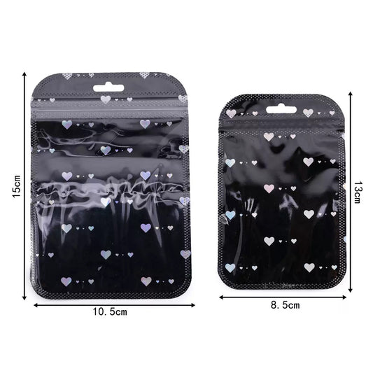 10pcs Holographic Mini Pouch