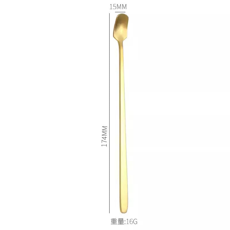17.5cm Stainless Steel Stirring Spoon m06
