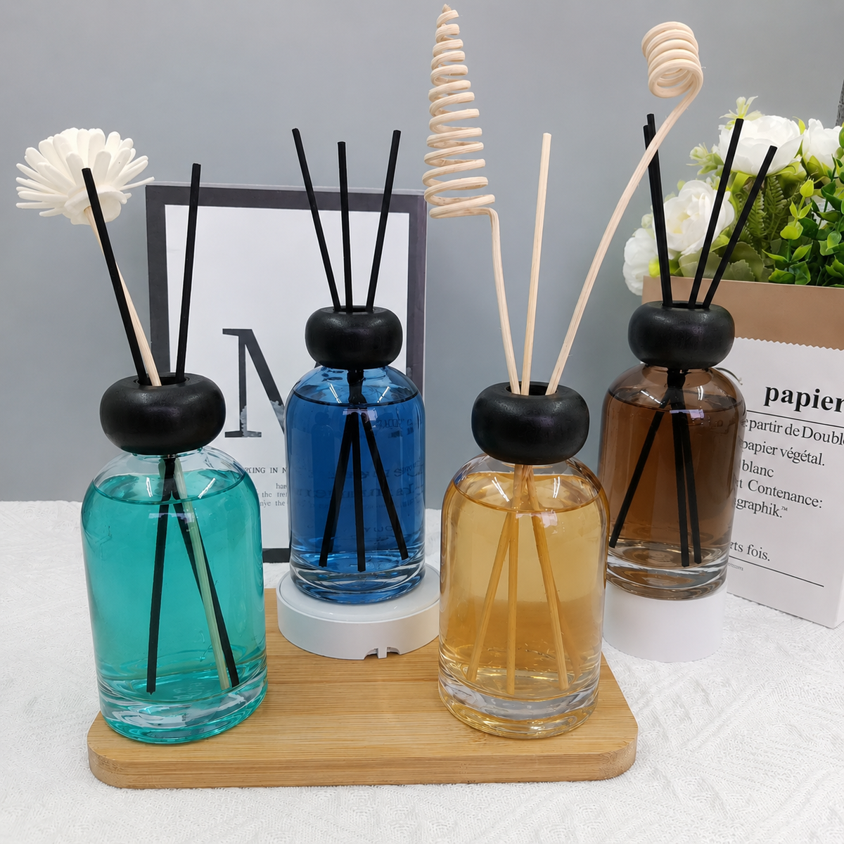 150/200ml Classic Round Diffuser Bottle