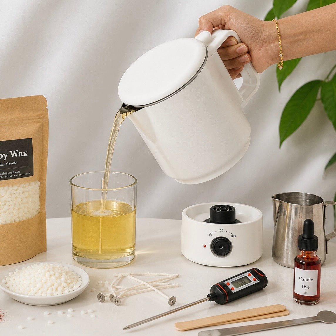 800ML Mini Electric Wax Melting Pot