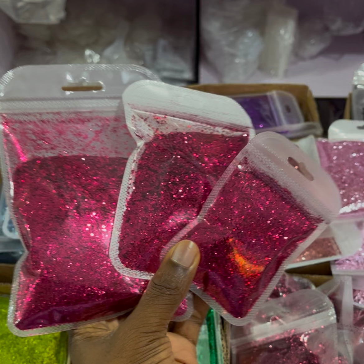 25g-100g Chunky Glitters 12a - 13e