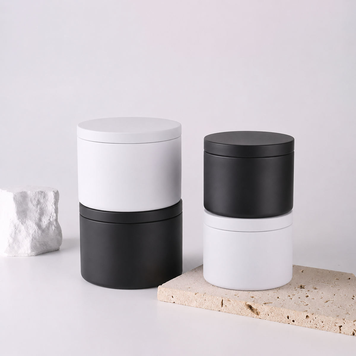 120ml-240ml Empty Candle Aluminum Tin Jar