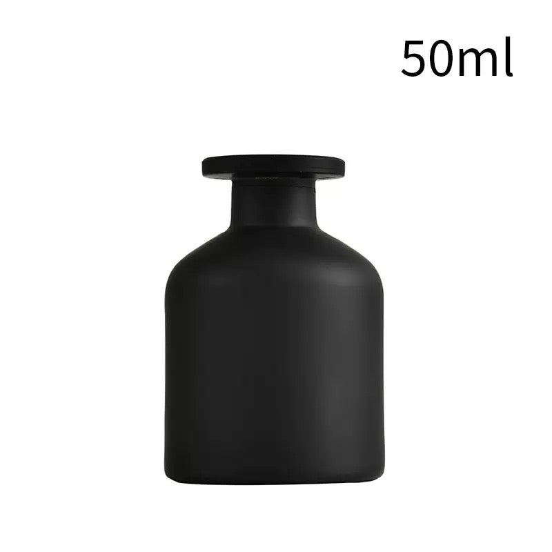 Luxe Matte Black Diffuser Bottle/Jar