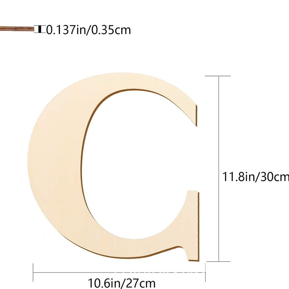 A-Z Wooden Alphabets Letter s014