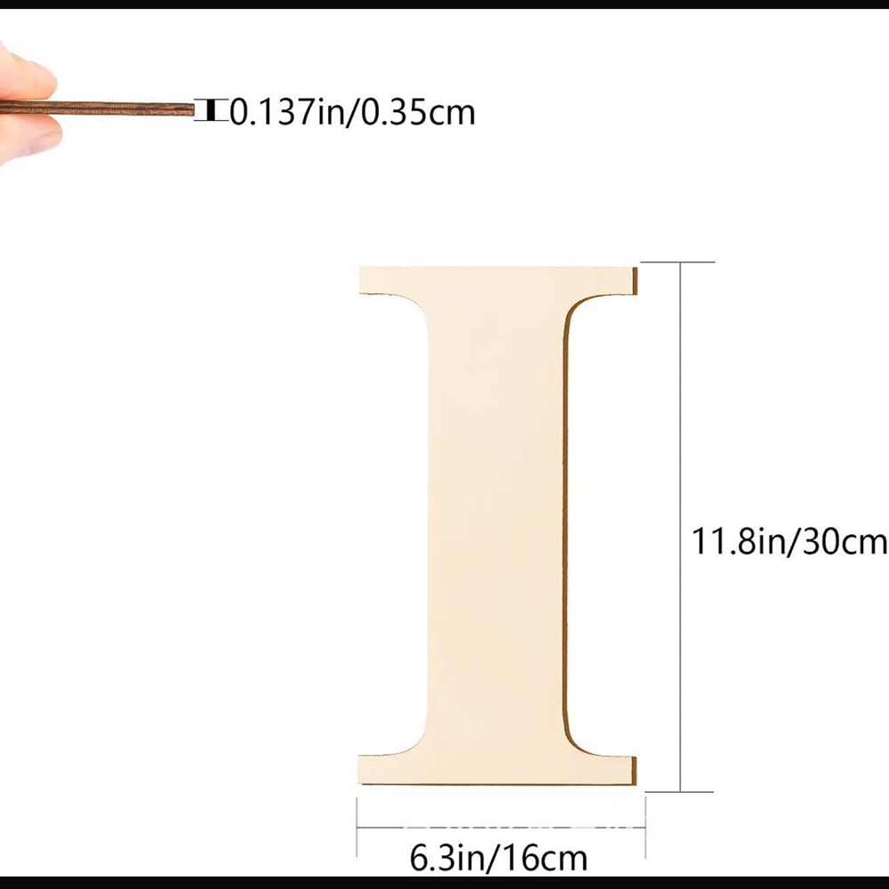 A-Z Wooden Alphabets Letter s014