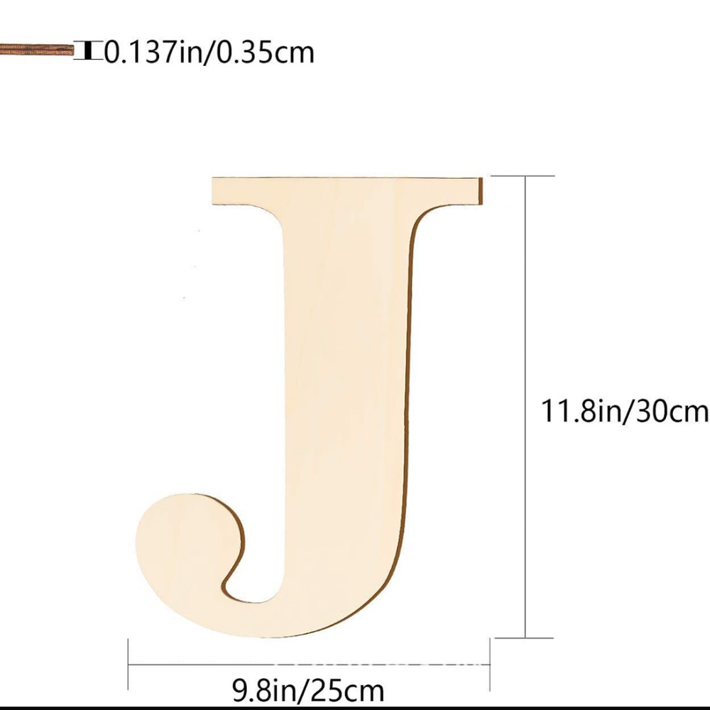 A-Z Wooden Alphabets Letter s014