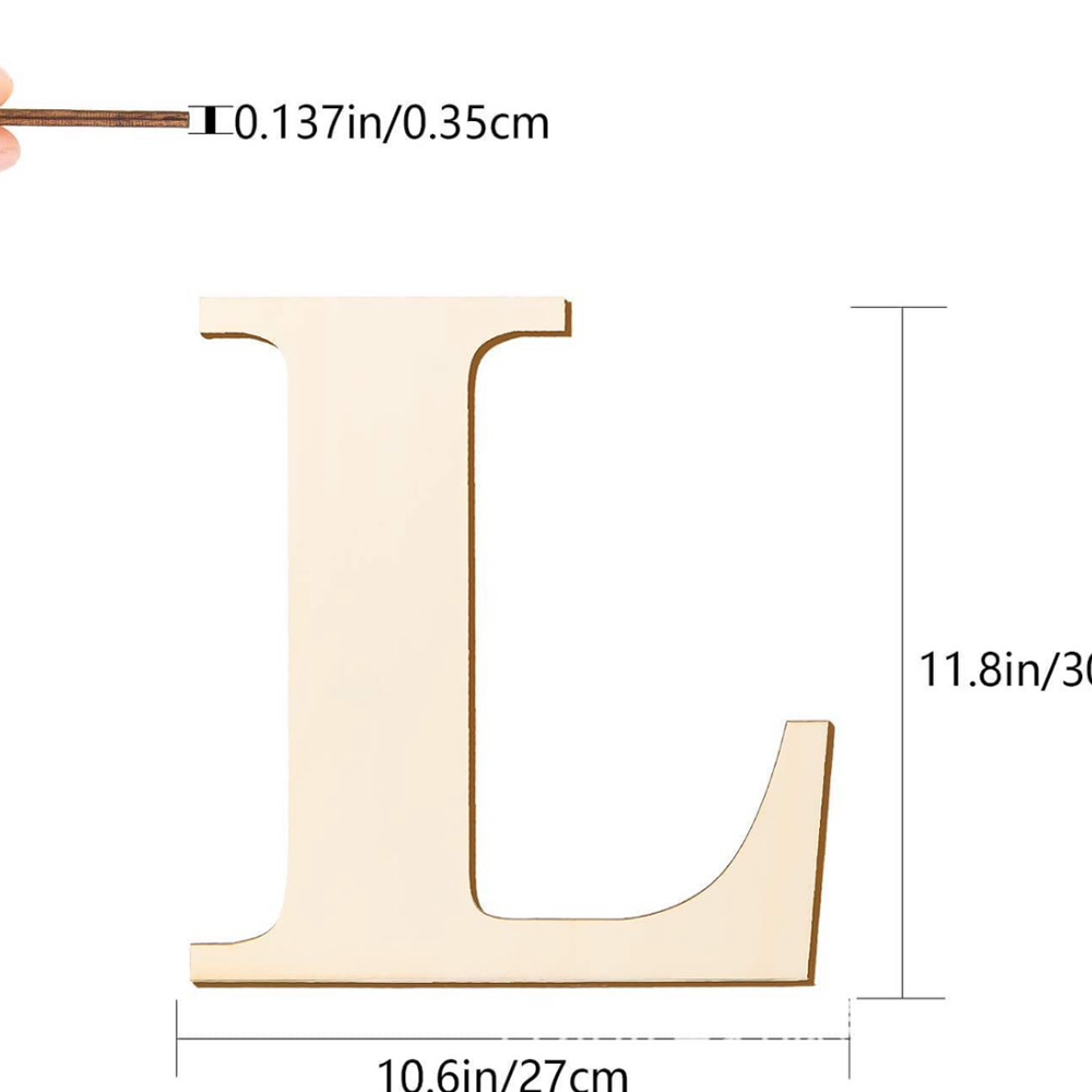 A-Z Wooden Alphabets Letter s014