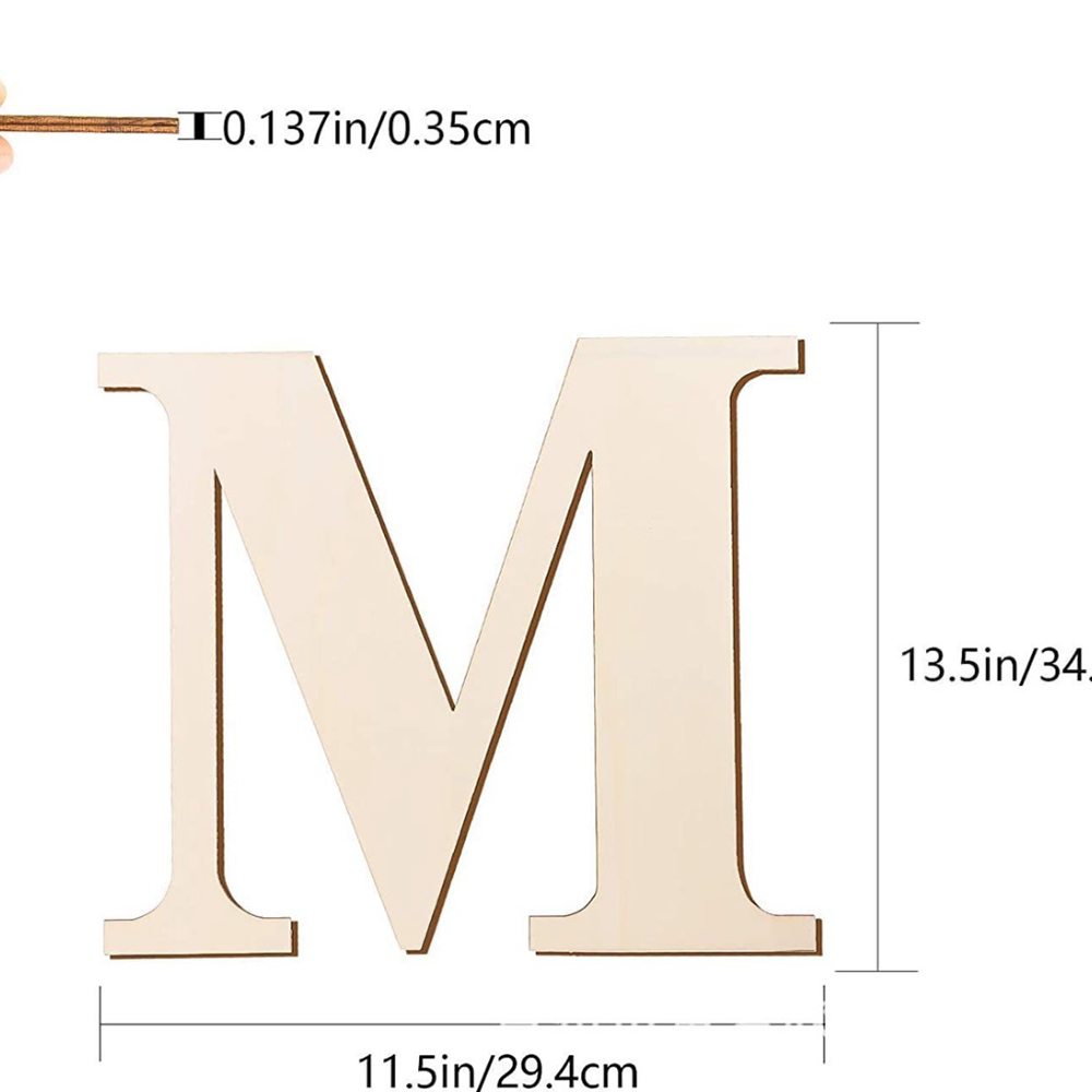 A-Z Wooden Alphabets Letter s014