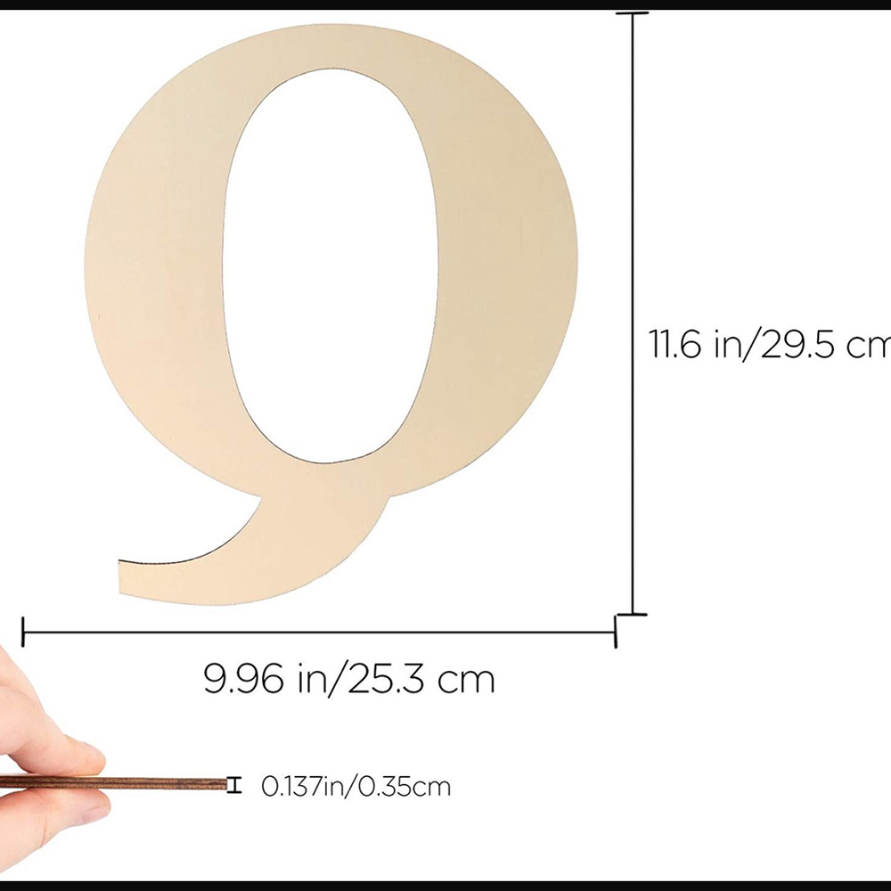 A-Z Wooden Alphabets Letter s014
