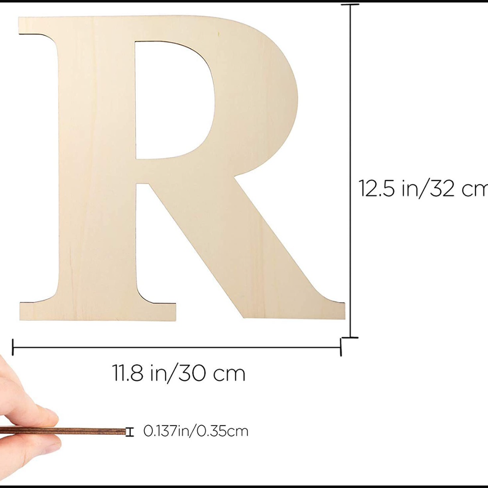 A-Z Wooden Alphabets Letter s014