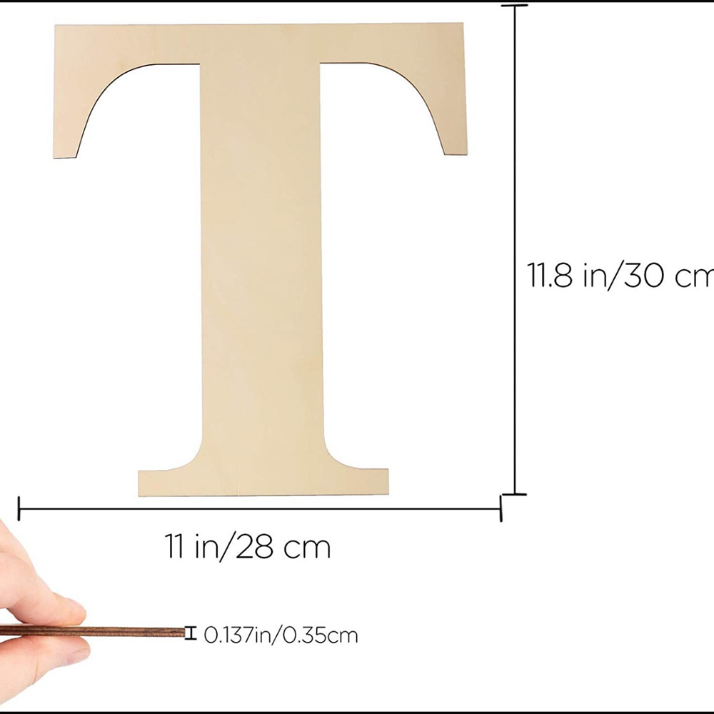 A-Z Wooden Alphabets Letter s014